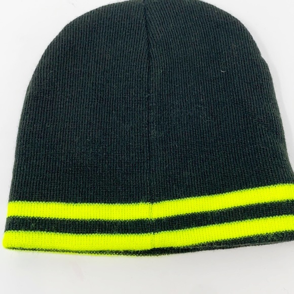 Nike Accessories | Nike Reversible Striped Beanie Knit Hatyouth | Poshmark